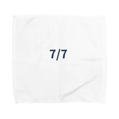 日付グッズ7/7バージョン Towel Handkerchief