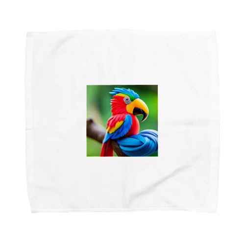 クレイ　パロット　 Towel Handkerchief