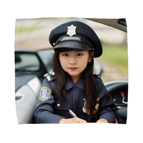 KIDS POLICE Towel Handkerchief