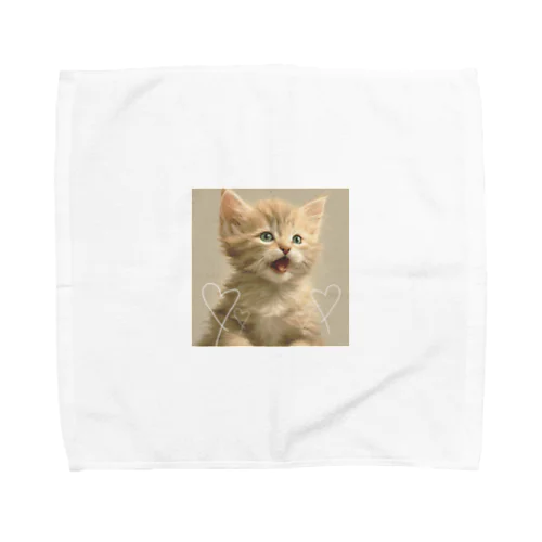 loveキャット Towel Handkerchief