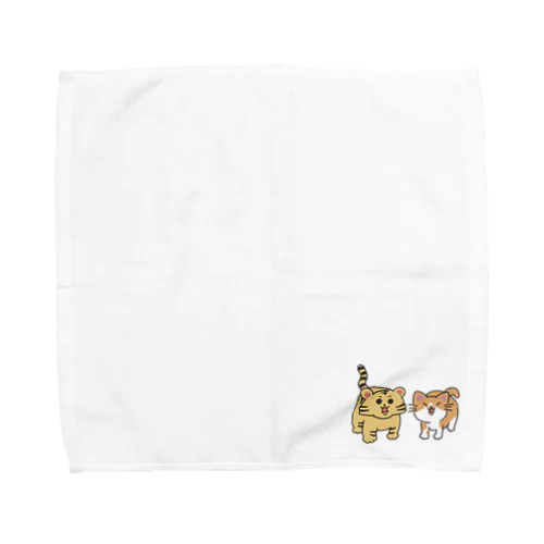 ネコ科 Towel Handkerchief