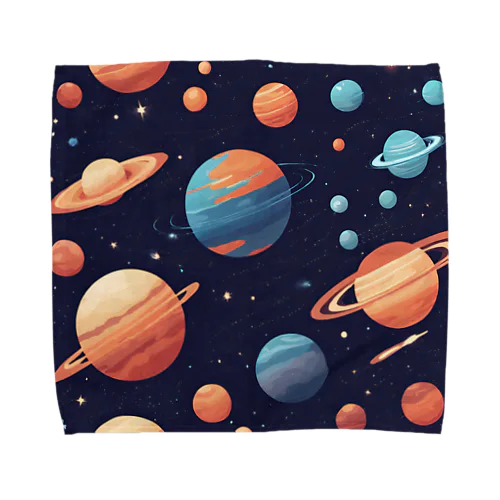 惑星　グッズ Towel Handkerchief