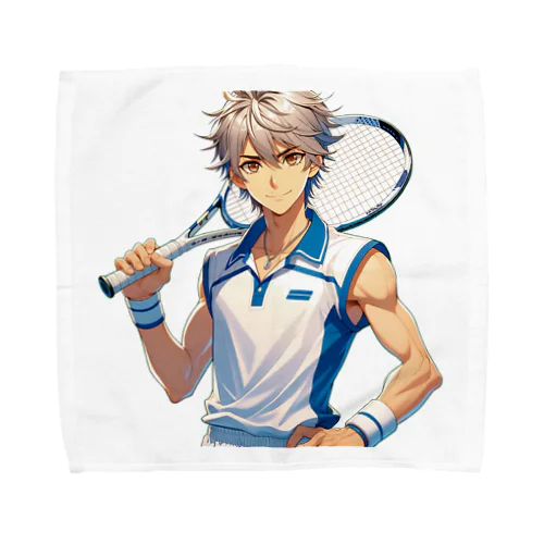 テニスプレイヤーTakashiくん Towel Handkerchief