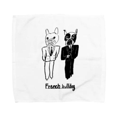 フレンチ・ブルドッグ Towel Handkerchief