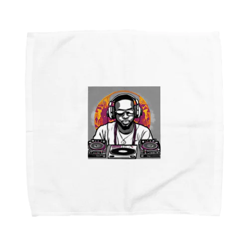 クラブでミキサー回すDJ Towel Handkerchief