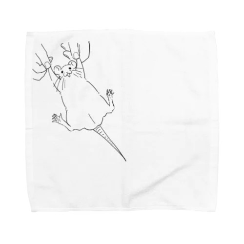 バンザイネズミ Towel Handkerchief