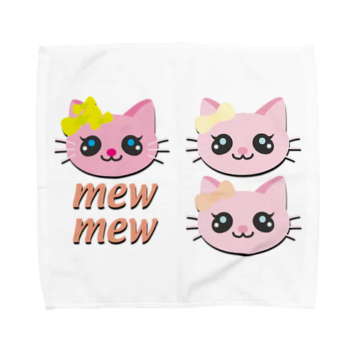 こねこのミューミュー Towel Handkerchief