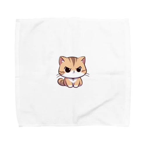 AI天風猫(怒1) Towel Handkerchief