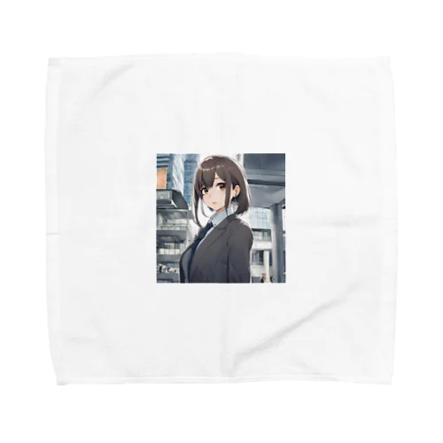 外回りOL Towel Handkerchief