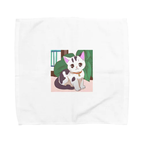 ふわにゃんこ Towel Handkerchief