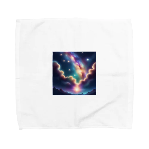 神秘的な宇宙 Towel Handkerchief