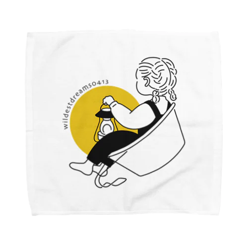 シェラカップのあたい Towel Handkerchief