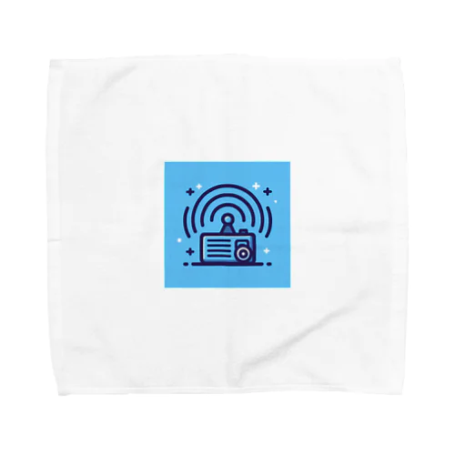 「電波に浸る私たちの心」 Towel Handkerchief