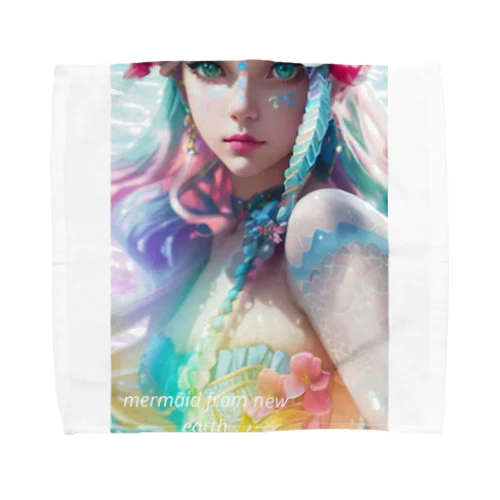 mermaid from new earth Towel Handkerchief