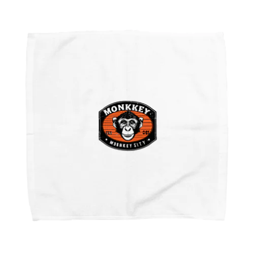 猿人ロック　ロゴ Towel Handkerchief