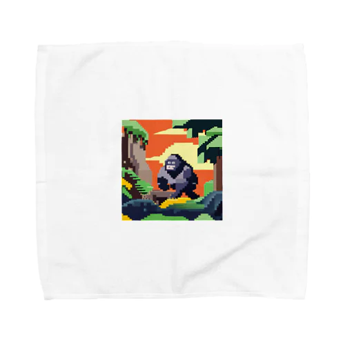 ぴくせるごりら Towel Handkerchief