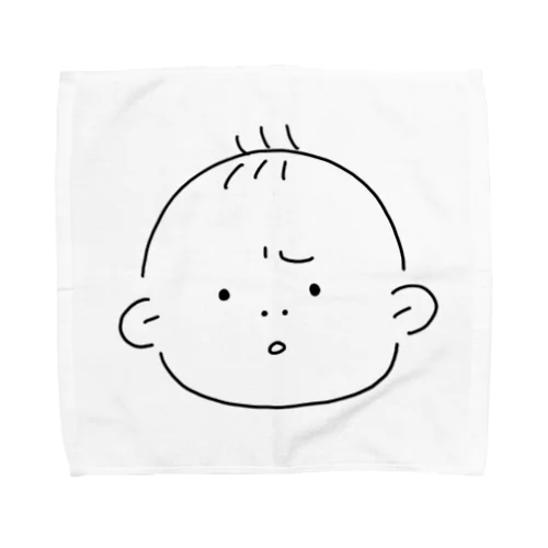 「ル」の人(べび) Towel Handkerchief