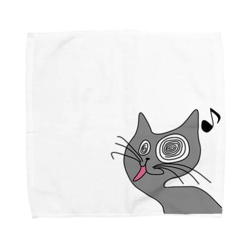 山猫ちゃん Towel Handkerchief