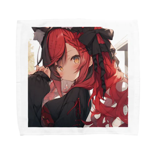 猫耳娘イラスト集 Towel Handkerchief