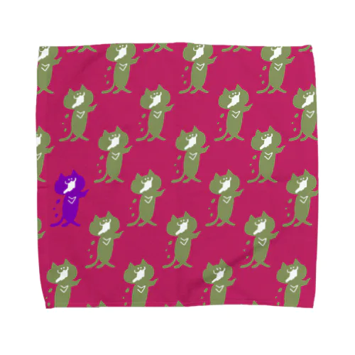 ゾンビにゃんこ！ Towel Handkerchief