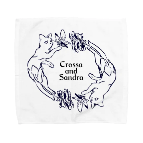 crossandra 戯れ❋lumière Towel Handkerchief