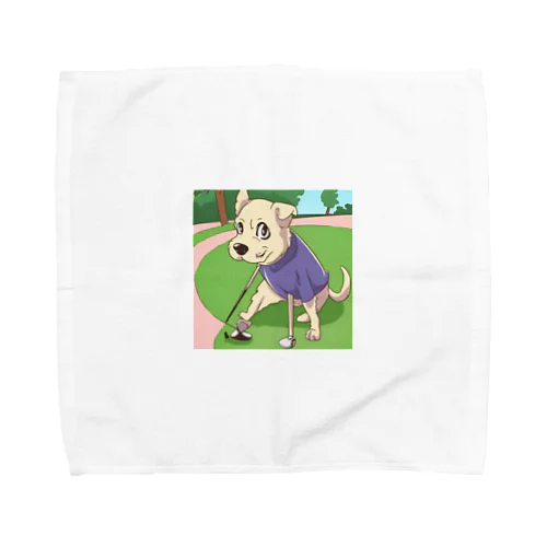 プロゴルファー犬 Towel Handkerchief