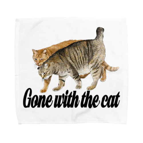 猫と共に去りぬ Towel Handkerchief