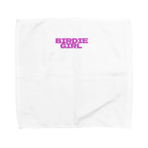 バーディーガールロゴ Towel Handkerchief