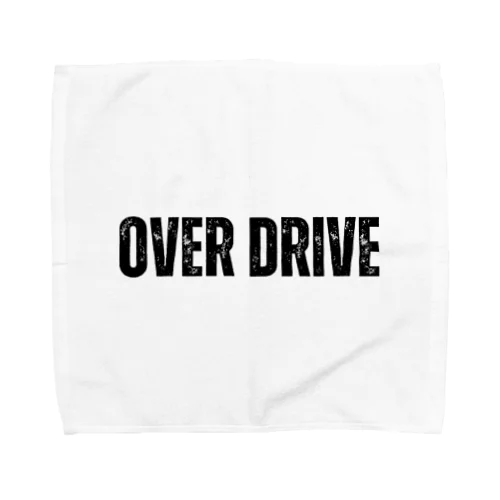 OVER DRIVE タオルハンカチ