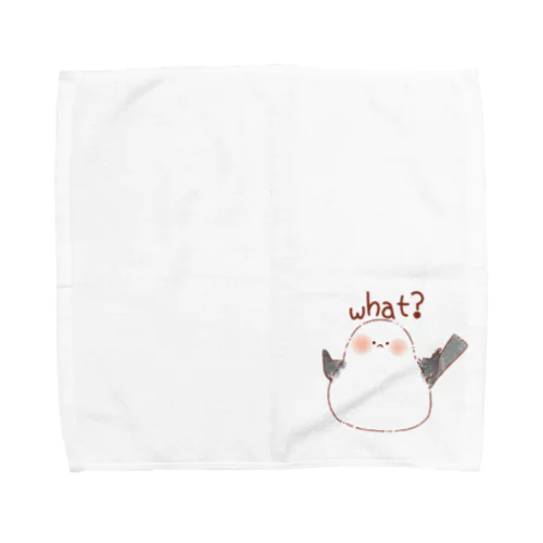 ふわふわしまえなが【what?】 Towel Handkerchief