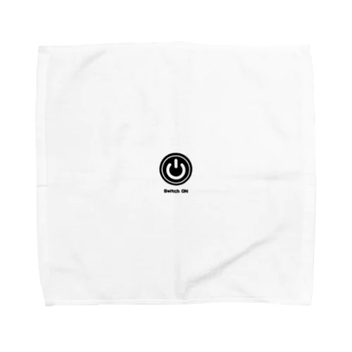 Switch ON Tシャツ Towel Handkerchief