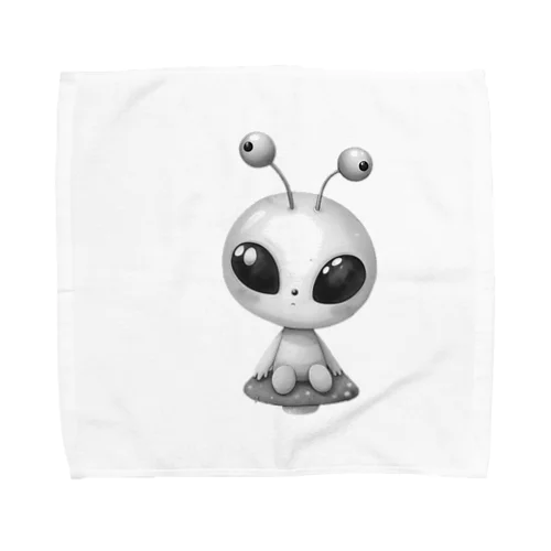 かわいい宇宙人 Towel Handkerchief