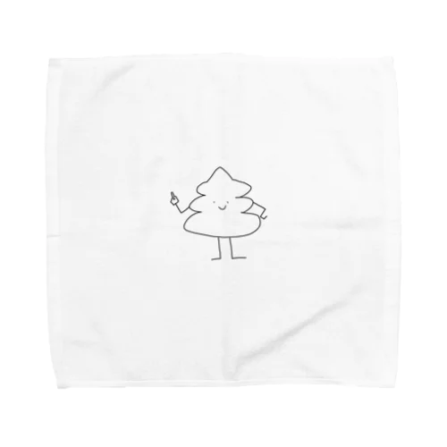 ソフトクリームくん Towel Handkerchief