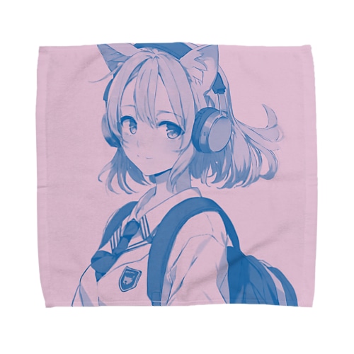 ミスティックキャットN5 Towel Handkerchief