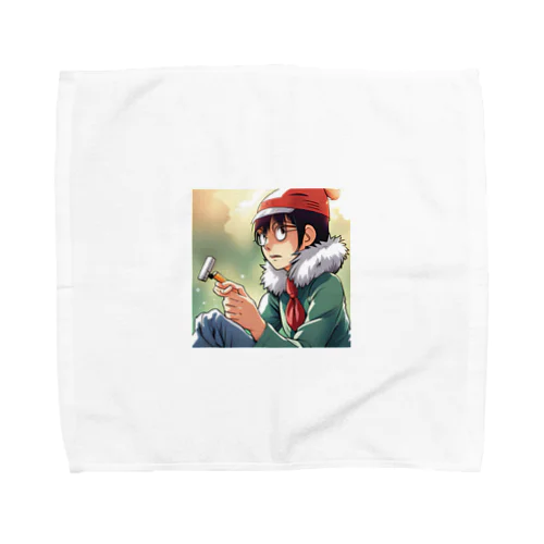 ドット絵のゆうこちゃん Towel Handkerchief