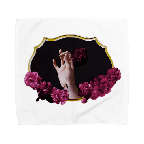 ドールの花摘み Towel Handkerchief