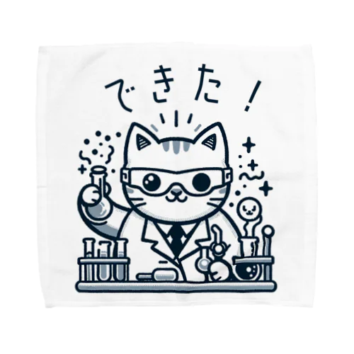 発明家の猫ちゃん Towel Handkerchief
