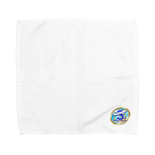 【期間限定!!】空ぶらちゃんねる３周年記念ロゴのアイテムが登場(青バージョン) Towel Handkerchief