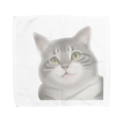 ふんわりとらねこ Towel Handkerchief