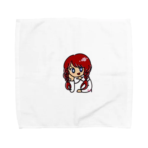 愛らしいななこアメリカザリガニ Towel Handkerchief