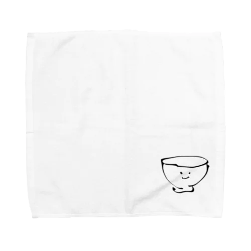 ちゃわんくん Towel Handkerchief