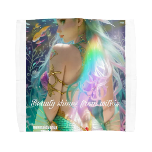 Beauty shines from within Towel Handkerchief