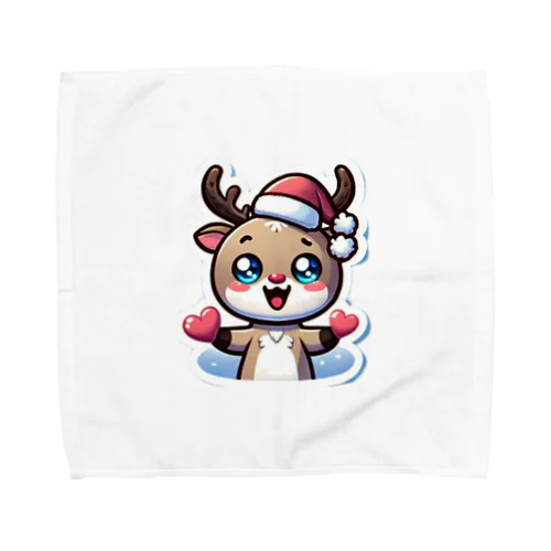 ラブリー　トナカイ Towel Handkerchief