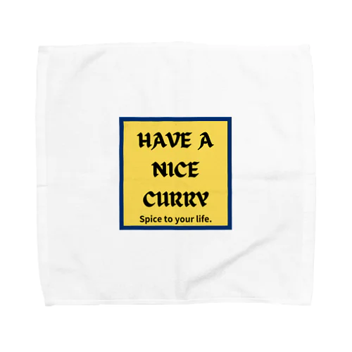 HAVE A NICE CURRY Towel Handkerchief