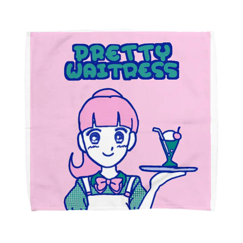 PRETTY WAITRESS タオルハンカチ