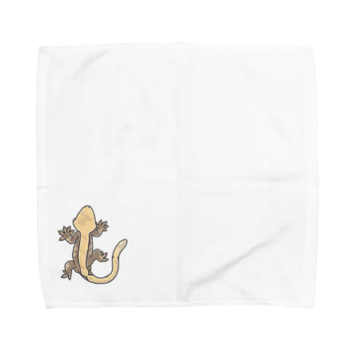 クレステットゲッコー Towel Handkerchief