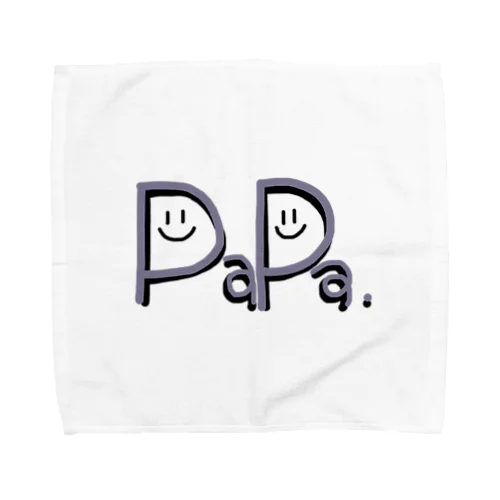 papaをアピールしよう Towel Handkerchief