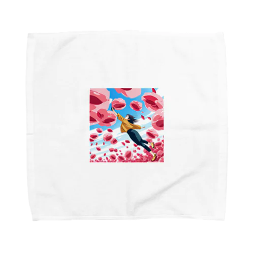 ひらりん Towel Handkerchief