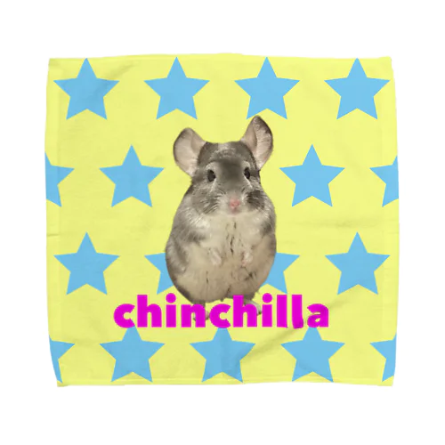 chinchilla saa タオルハンカチ