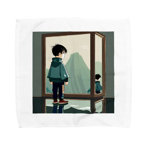 孤独な少年　　 Towel Handkerchief